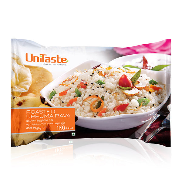 UNITASTE ROASTED UPMA RAVA 1KG