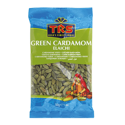 TRS CARDOMOMS GREEN 50G