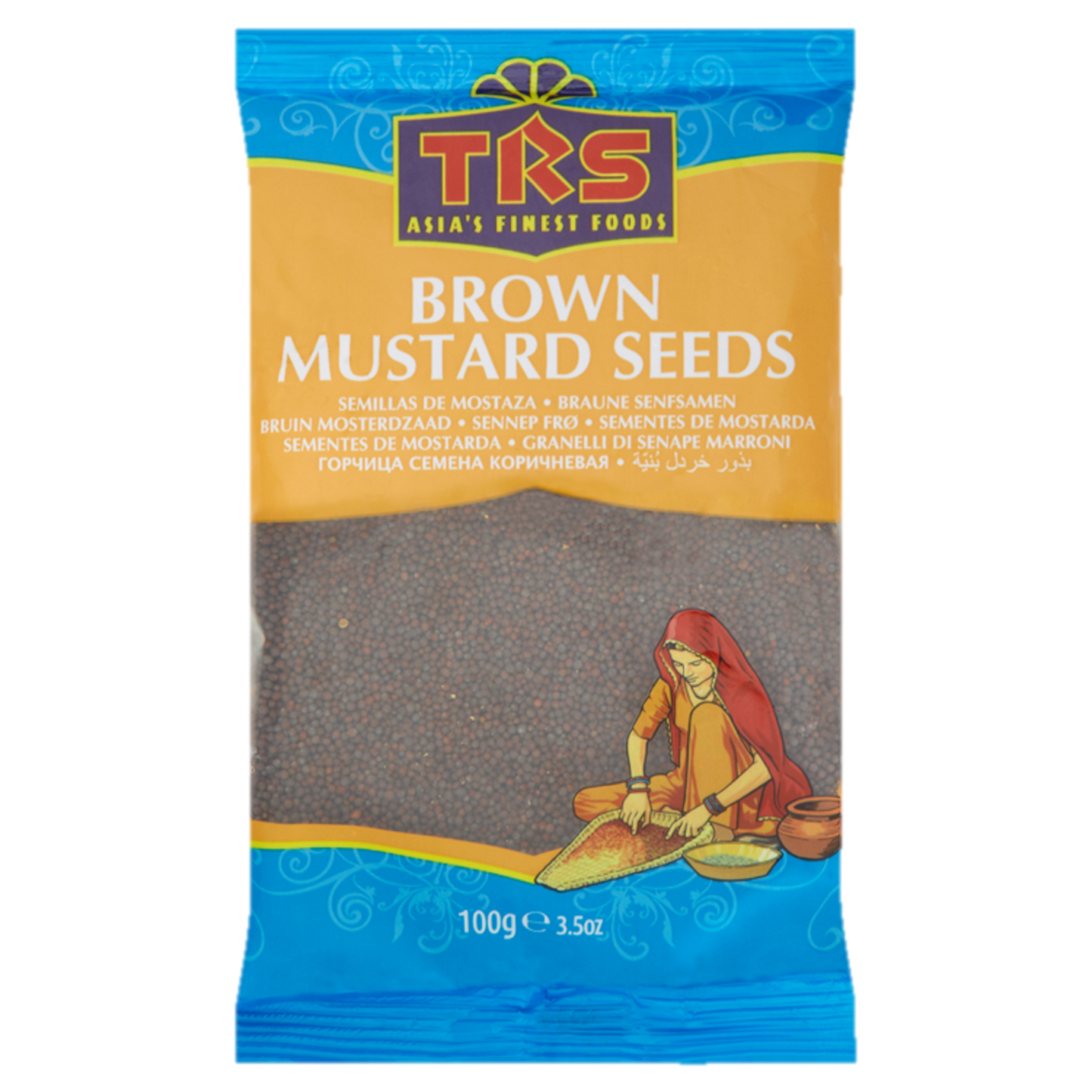 TRS Brown Mustard Seed 100g – Tiny Seeds, Big Flavour for Every South Indian Tadka!