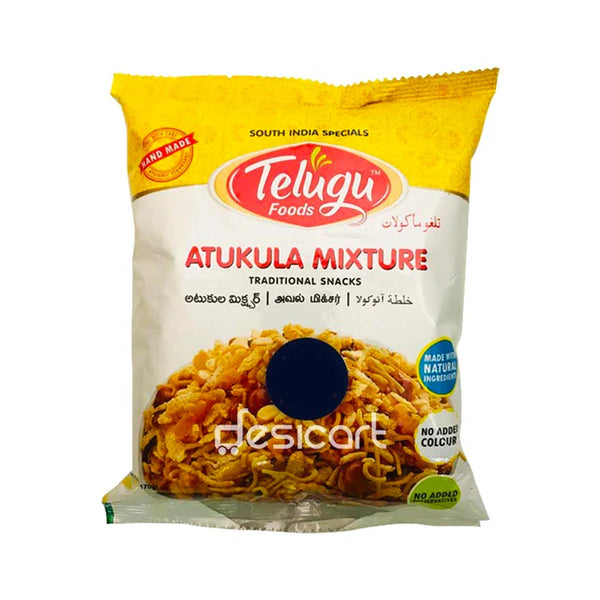 Telugu Atukula Mixture (poha mixture)