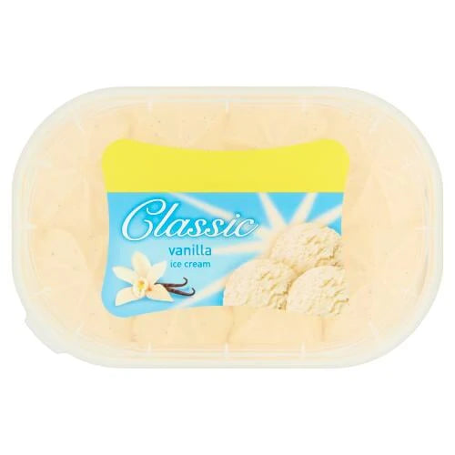 Classic Vanilla Ice Cream Tub