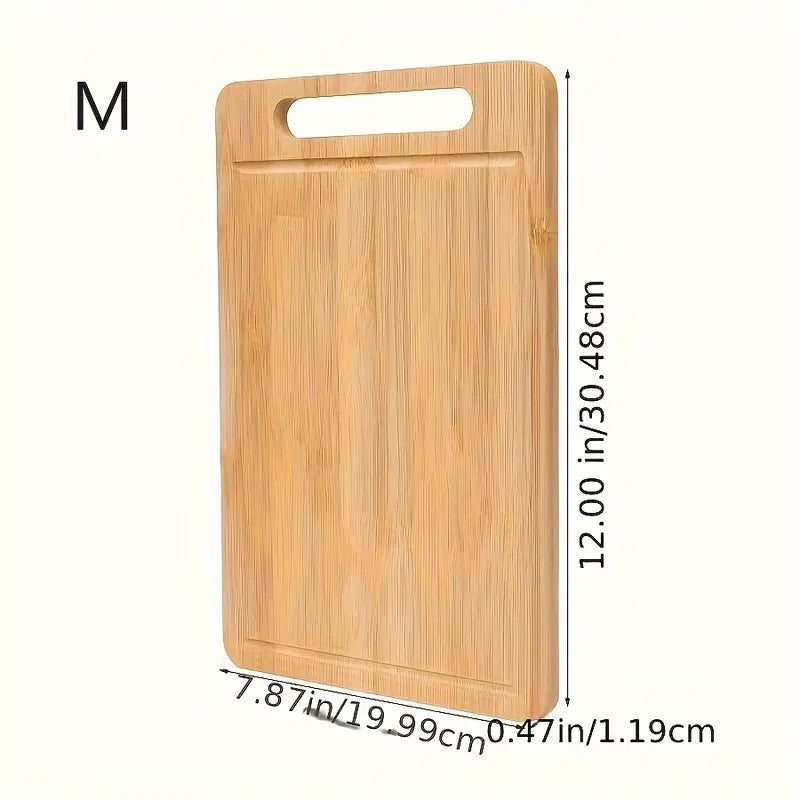 Premium Eco-Friendly Bamboo Cutting Board – Durable & Stylish for Everyday Use (1pc)