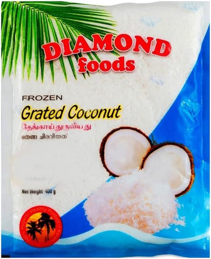 Diamond Foods Frozen Grated Coconut – 400 g