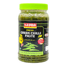 Sapna Green Chilli Paste 330g