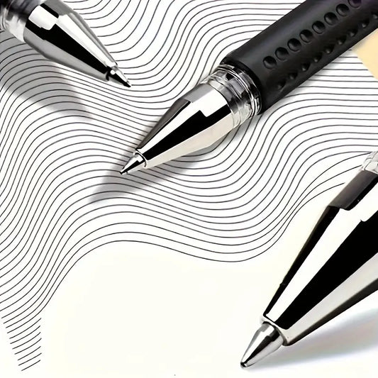 Quick-Drying Black Gel Pen – Smooth Writing, Smudge-Free Ballpoint Pens
