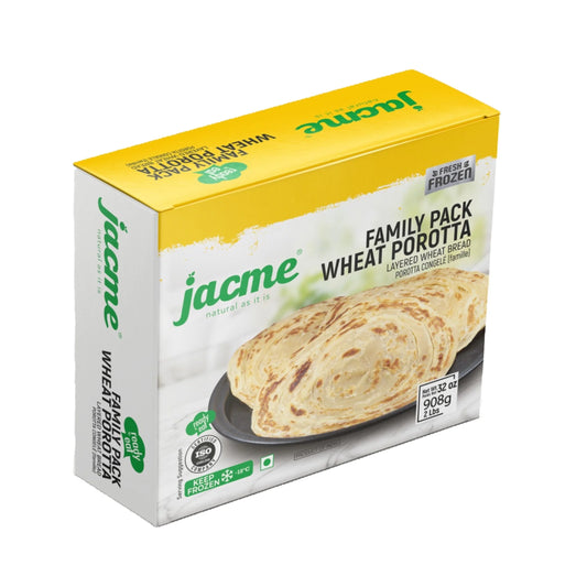 Jacme Wheat Porotta Family Pack 908g