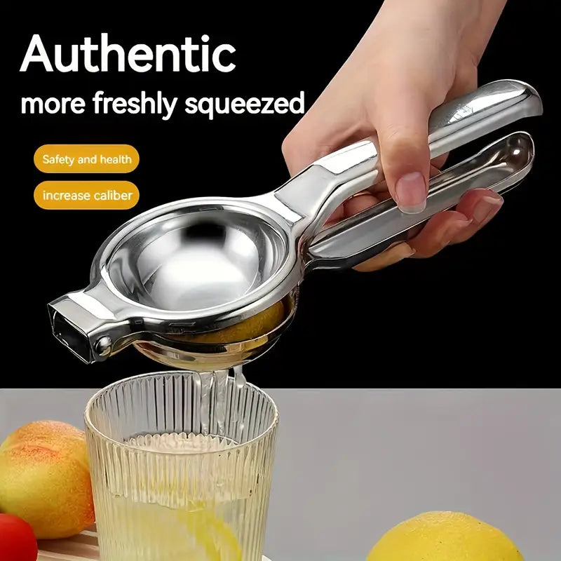 Premium Stainless Steel Heavy Duty Citrus Juicer – Manual Hand Press for Lemons, Limes & More