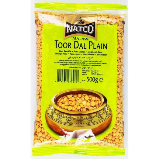 NAT Toor Dal Plain 500g