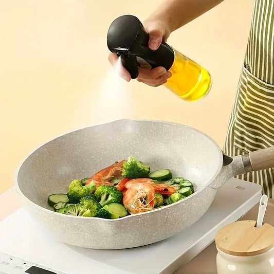 Oil Sprayer Bottle – Food-Safe Plastic Spray for BBQ, Air Fryer, Camping & Outdoor Cooking