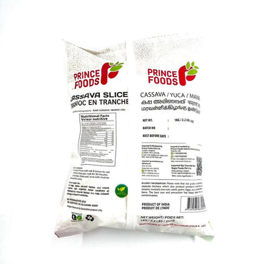 Frozen  Tapioca Sliced (CASSAVA) 1 Kg