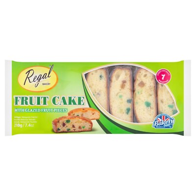 Regal Fruit Cake Slices 210g