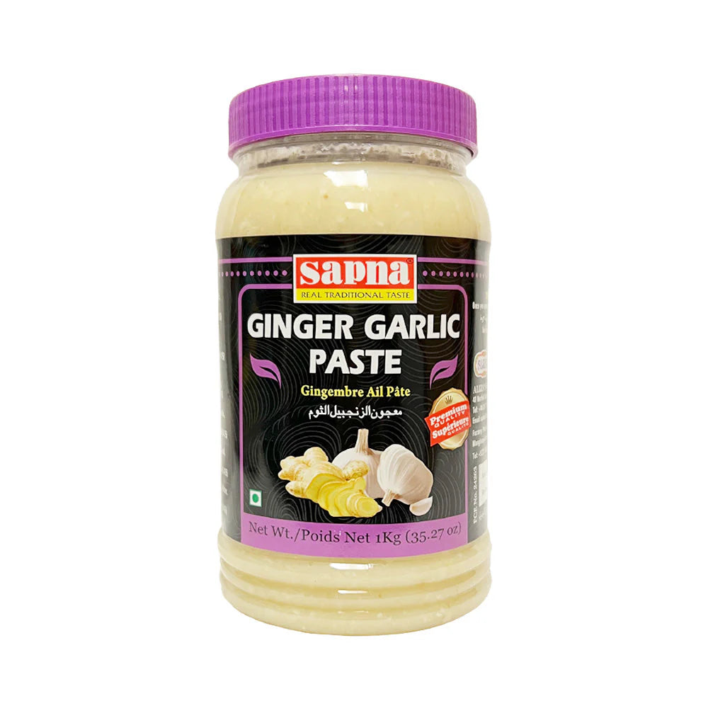 Sapna Ginger Garlic Paste – 1kg – The Secret Behind Every Perfect Curry !!