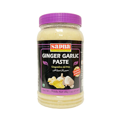 Sapna Ginger Garlic Paste – 1kg – The Secret Behind Every Perfect Curry !!