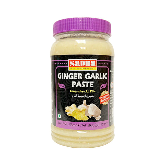 Sapna Ginger Garlic Paste – 1kg – The Secret Behind Every Perfect Curry !!