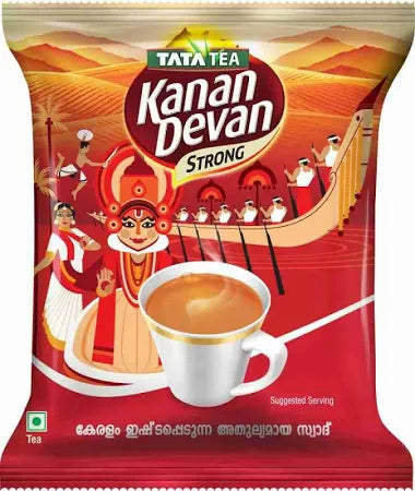 TEA KANNAN DEVAN STRONG 250g – Bold Taste of Kerala in a Budget-Friendly Pack