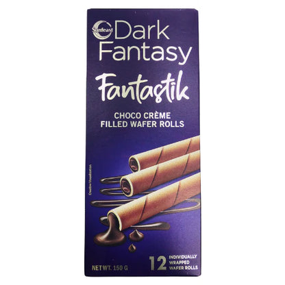 Sunfeast Dark Fantastik Waffle Rolls 150g