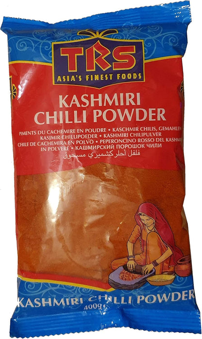 Kashmiri Chilli Powder TRS 400g – Mild Heat, Deep Colour, Pure Kashmiri Flavour!