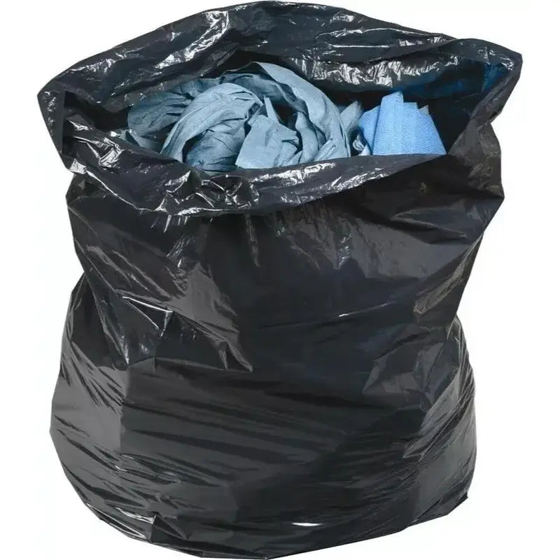Extra Strong Heavy Duty Black Bin Liners – Tear-Resistant Rubbish Bags for Home & Commercial Use